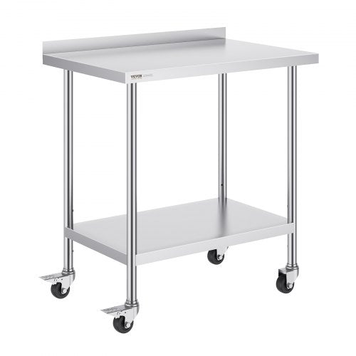 24 x 36 x 40 Inch Stainless Steel Work Table Commercial Food Prep Worktable
