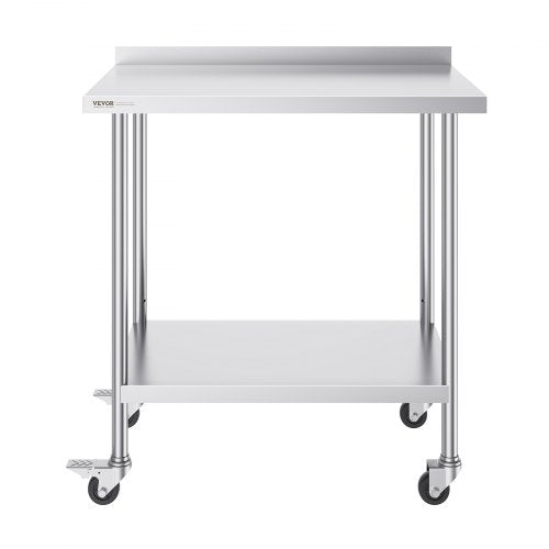 24 x 36 x 40 Inch Stainless Steel Work Table Commercial Food Prep Worktable