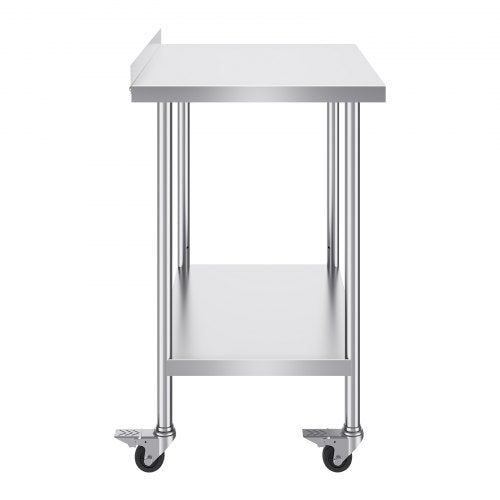 24 x 36 x 40 Inch Stainless Steel Work Table Commercial Food Prep Worktable