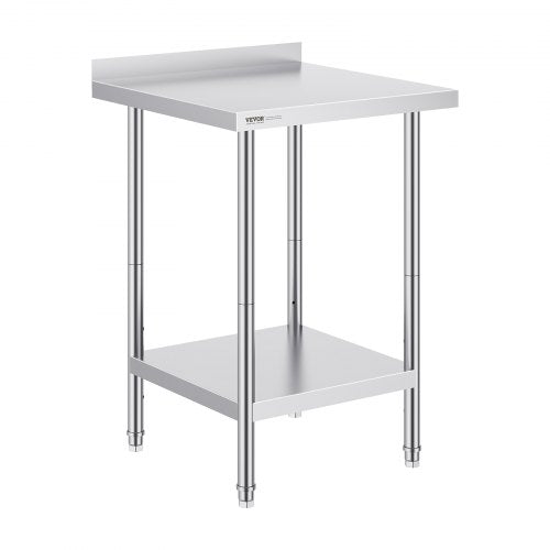 24 x 24 x 36 Inch Stainless Steel Work Table Commercial Food Prep Worktable