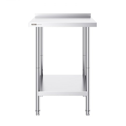 24 x 24 x 36 Inch Stainless Steel Work Table Commercial Food Prep Worktable