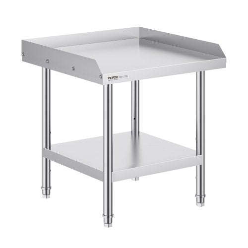 Stainless Steel Work Table 24 x 24 x 26 Inch Commercial Food Prep