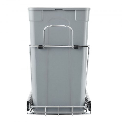 Pullout Trash Can for Kitchen Cabinets 27QTx2 Double Under Sink Garbage