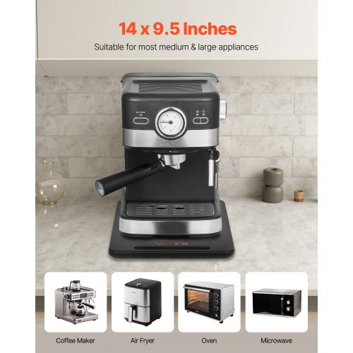 Appliance Slider Small 14 x 95inch Rolling Sliding Tray with Silent