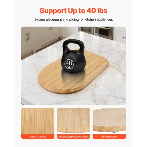 Mixer Slider Oval 145 x 94inch Appliance Slider Compatible with Tilt
