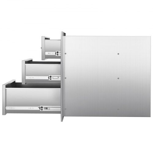 Outdoor Kitchen Drawers 1811W X 2323D 2323H Tripleaccess Stainless Steel Bbq
