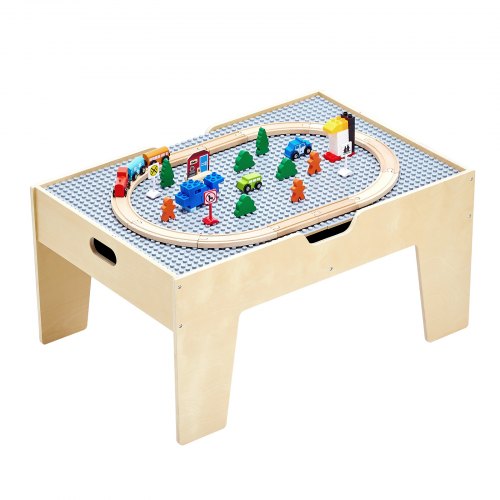 MultiPurpose Activity Play Table 290 Building Bricks and 30Piece Wooden