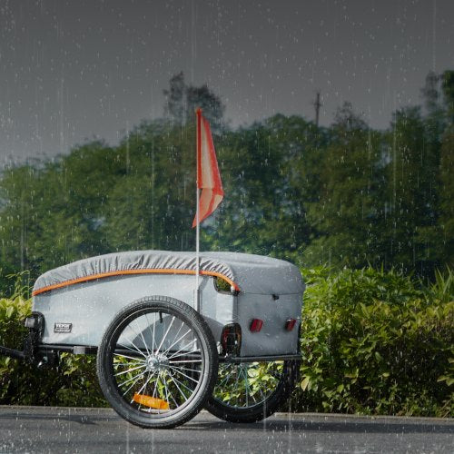 Bike Cargo Trailer 88100160 lbs Load Capacity HeavyDuty Bicycle Wagon