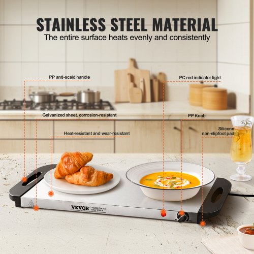 Electric Warming Tray Food Warming Trays for Buffet Warming Trays