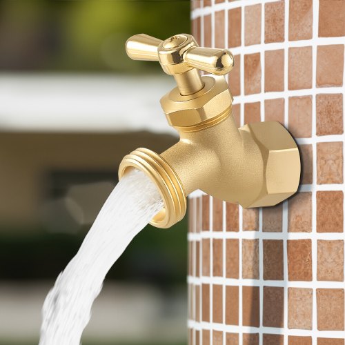 Hose Bibb 12 FIP x 34 MHT Connection MultiTurn Garden Valve Heavy