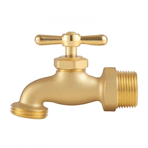 Hose Bibb 34 MIP x 34 MHT Connection MultiTurn Garden Valve Heavy