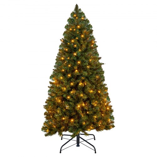 Christmas Tree 4ft Prelit Artificial Xmas Tree Full Holiday Decor Trees