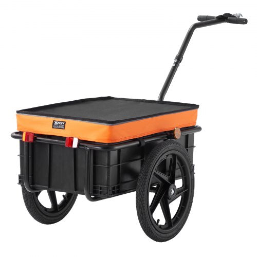 Bike Cargo Trailer 88 lbs Load Capacity HeavyDuty Bicycle Wagon Cart