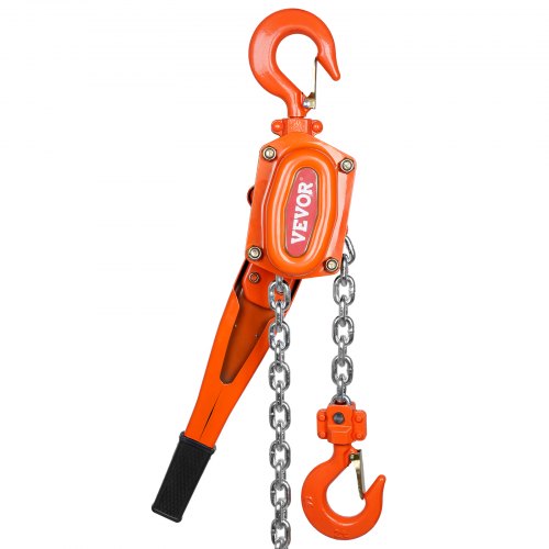 Manual Lever Chain Hoist 112 Ton 3300 lbs Capacity 10 FT Come Along G80
