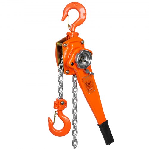Manual Lever Chain Hoist 112 Ton 3300 lbs Capacity 10 FT Come Along G80