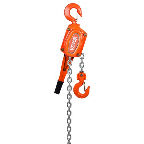 Manual Lever Chain Hoist 3 Ton 6600 lbs Capacity 10 FT Come Along G80