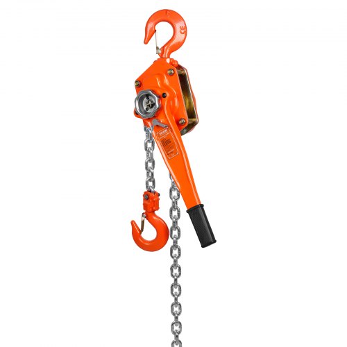 Manual Lever Chain Hoist 3 Ton 6600 lbs Capacity 10 FT Come Along G80