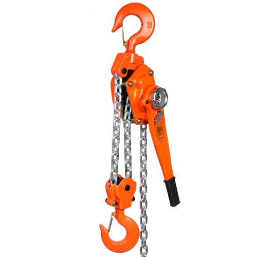 Manual Lever Chain Hoist 6 Ton 13200 lbs Capacity 10 FT Come Along G80