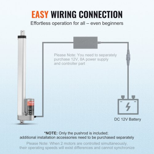 Linear Actuator 12V 12 Inch High Speed 055s Linear Actuator