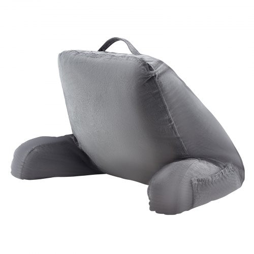 Reading Pillow Standard Size Bed Pillow with Shredded Memory Foam Back