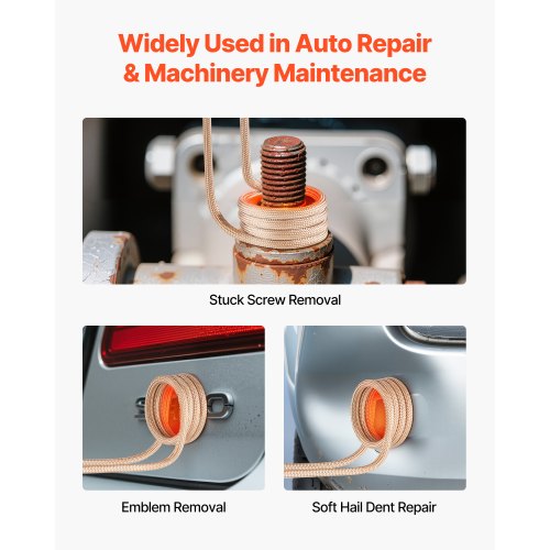 Induction Heater Bolt Removal 1100W 110V Magnetic Induction Heater Kit