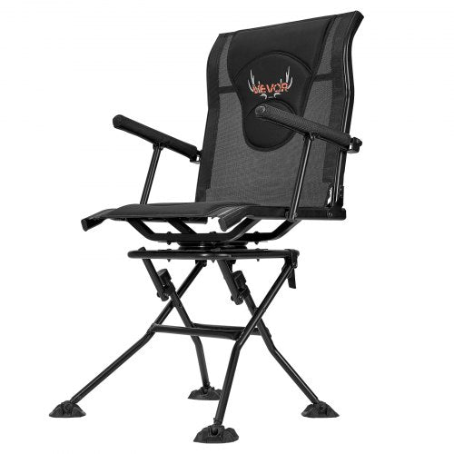 Hunting Chair 360° Silent Swivel Foldable Portable Blind Chair HeavyDuty