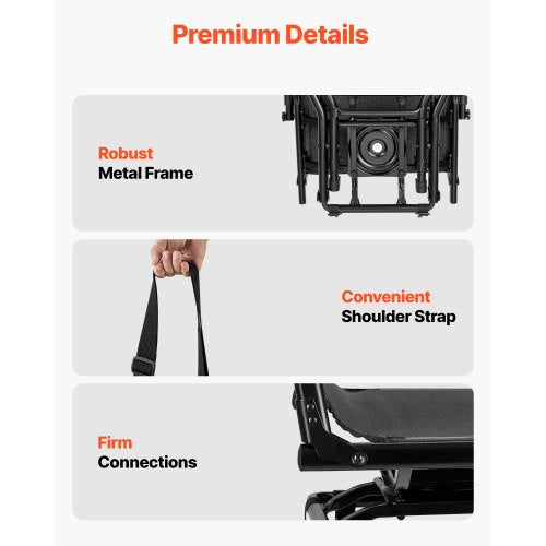 Hunting Chair 360° Silent Swivel Foldable Lightweight Portable Blind