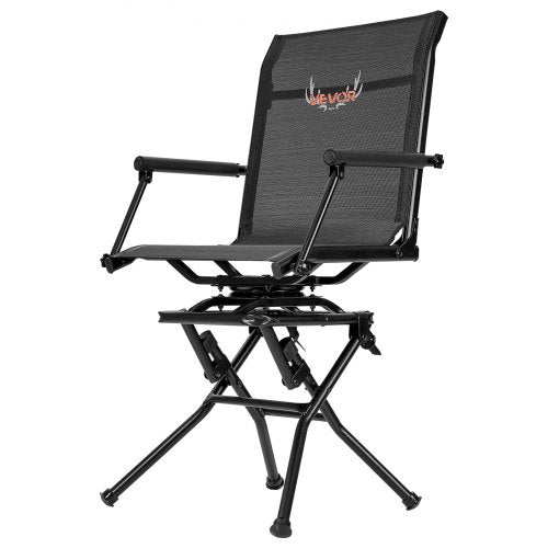 Hunting Chair 360° Silent Swivel Foldable Lightweight Portable Blind