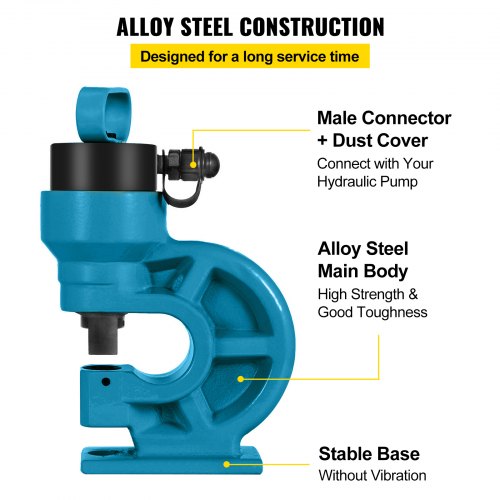 CH60 Hydraulic Hole Punching Tool 31T Hole Digger Force Puncher Smooth Hole