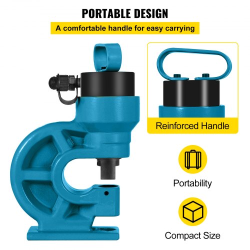 CH60 Hydraulic Hole Punching Tool 31T Hole Digger Force Puncher Smooth Hole