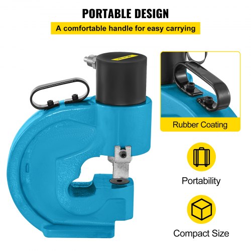 CH70 Hydraulic Hole Punching Tool 35T Hole Digger Force Puncher Smooth Hole