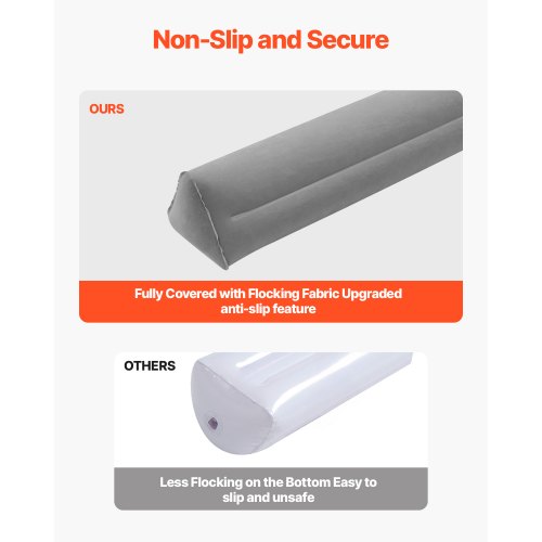 Bed Bumper for Toddlers 474inch Inflatable Bed Guard Rail with Hand Pump