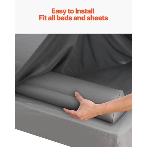 Bed Bumper for Toddlers 474inch Inflatable Bed Guard Rail with Hand Pump