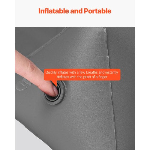 Bed Bumper for Toddlers 52inch Inflatable Bed Guard Rail with Safety Flap