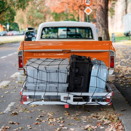 494 x 224 x 7.1 in Hitch Cargo Carrier 500lbs Loading Capacity Trailer