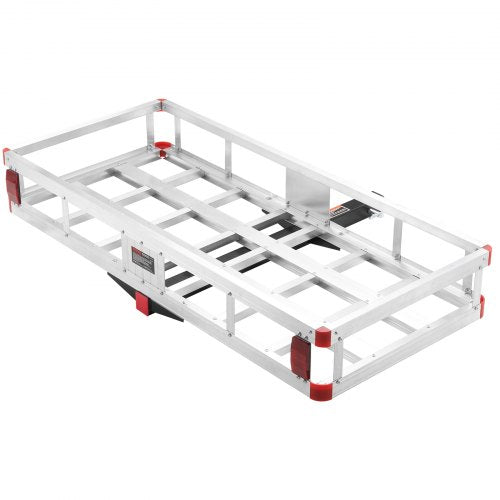 494 x 224 x 7.1 in Hitch Cargo Carrier 500lbs Loading Capacity Trailer