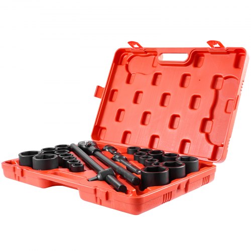34 in Drive Impact Socket Set 27 Pieces SAE 78 in to 2 in and Metric 22