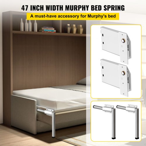 Murphy Mounting Wall Springs Mechanism Heavy Duty Support Hardware DIY Kit