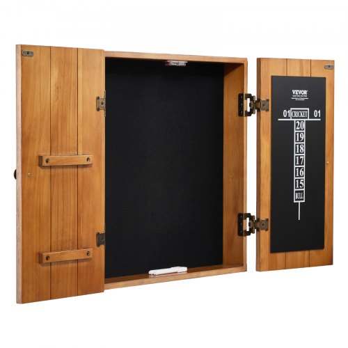 Dartboard Cabinet Solid Wood Dartboard Cabinet Set Official Size Hideaway