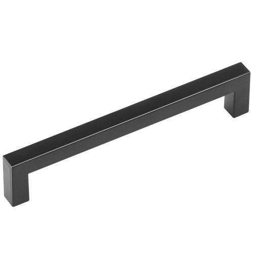 10 Pack Cabinet Pulls 6.3in 160mm Center to Center Slim Square Kitchen