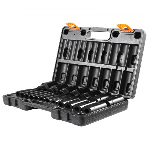 Impact Socket Set 12 19 Piece Impact Sockets Deep Socket 6Point