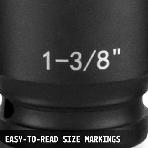 Impact Socket Set 12 Inches 19 Piece Impact Sockets Standard Socket