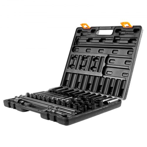 Impact Socket Set 12 Inches 43 Piece Impact Sockets Standard Socket