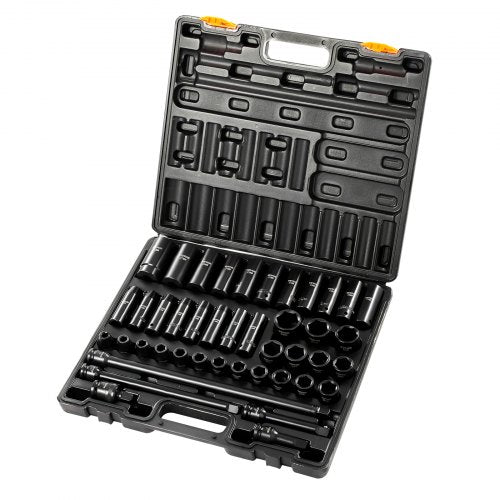 Impact Socket Set 12 Inches 43 Piece Impact Sockets Standard Socket