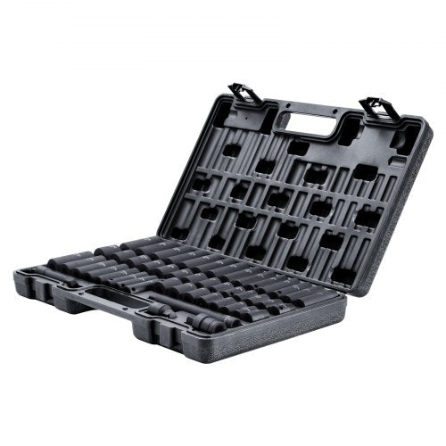 1/2" Drive Deep Impact Socket Set 34pcs Socket Set Metric 8-36mm 6 Point