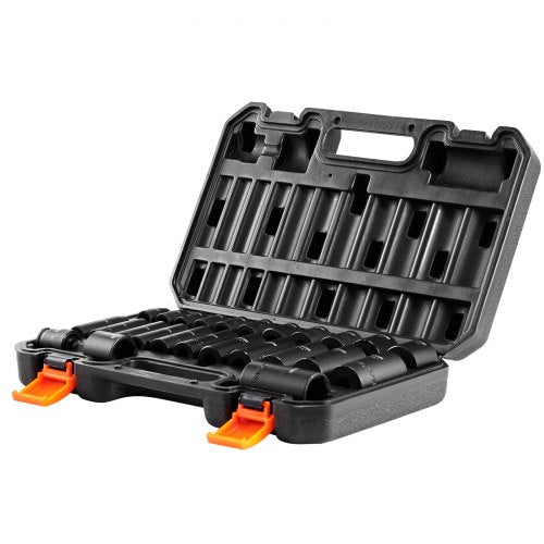 38 Drive Impact Socket Set 25 Piece Deep Shallow Socket Set SAE 516 –