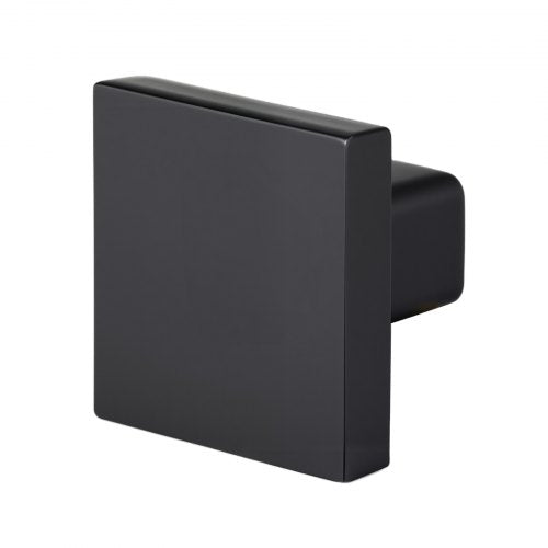 Cabinet Knobs 10 Pack 1.18 Inch Black Zinc Alloy Drawer Pulls Door