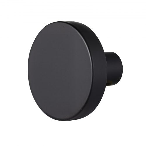 Cabinet Knobs 10 Pack 1.26 Inch Black Zinc Alloy Drawer Pulls Door