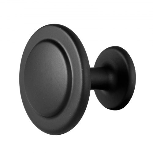 Cabinet Knobs 30 Pack 1.22 Inch Black Zinc Alloy Drawer Pulls Door
