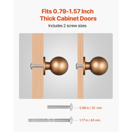 Cabinet Knobs 12 Pack 0.98 Inch Zinc Alloy Drawer Pulls Door Handles